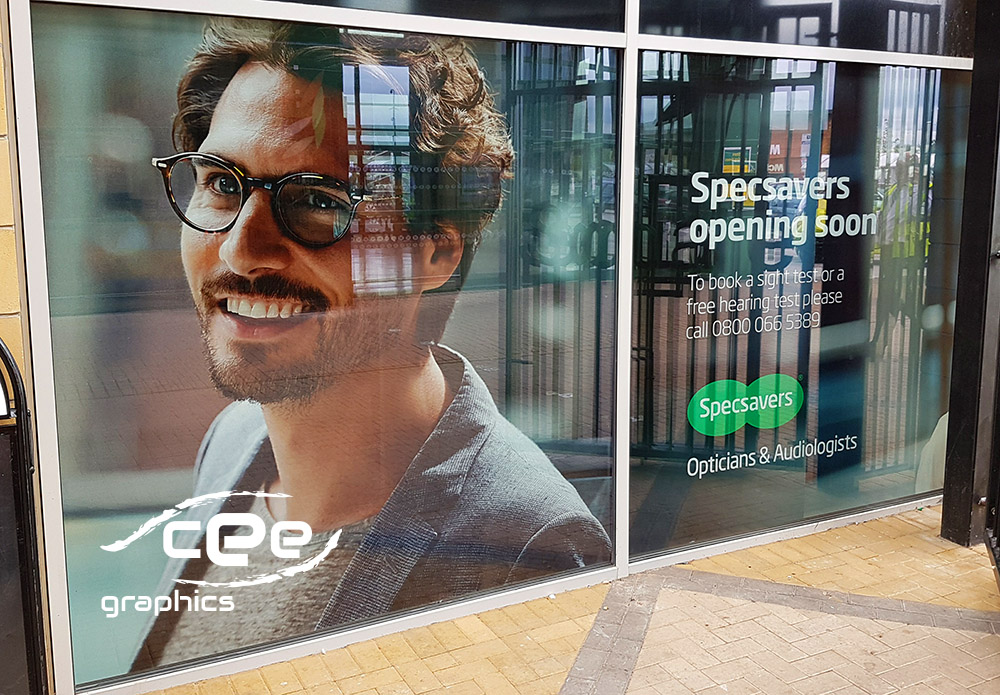 Removable Window Graphics  Cee Graphics - Manchester