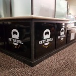 Counter panel wrapping