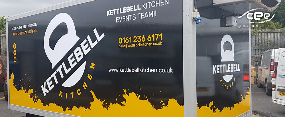 Kettlebell Kitchen – Design, Signage, Wrapping and more