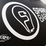 sparky barker van wrapping 1