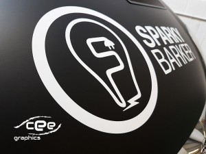 van wrapping for Sparky Barker